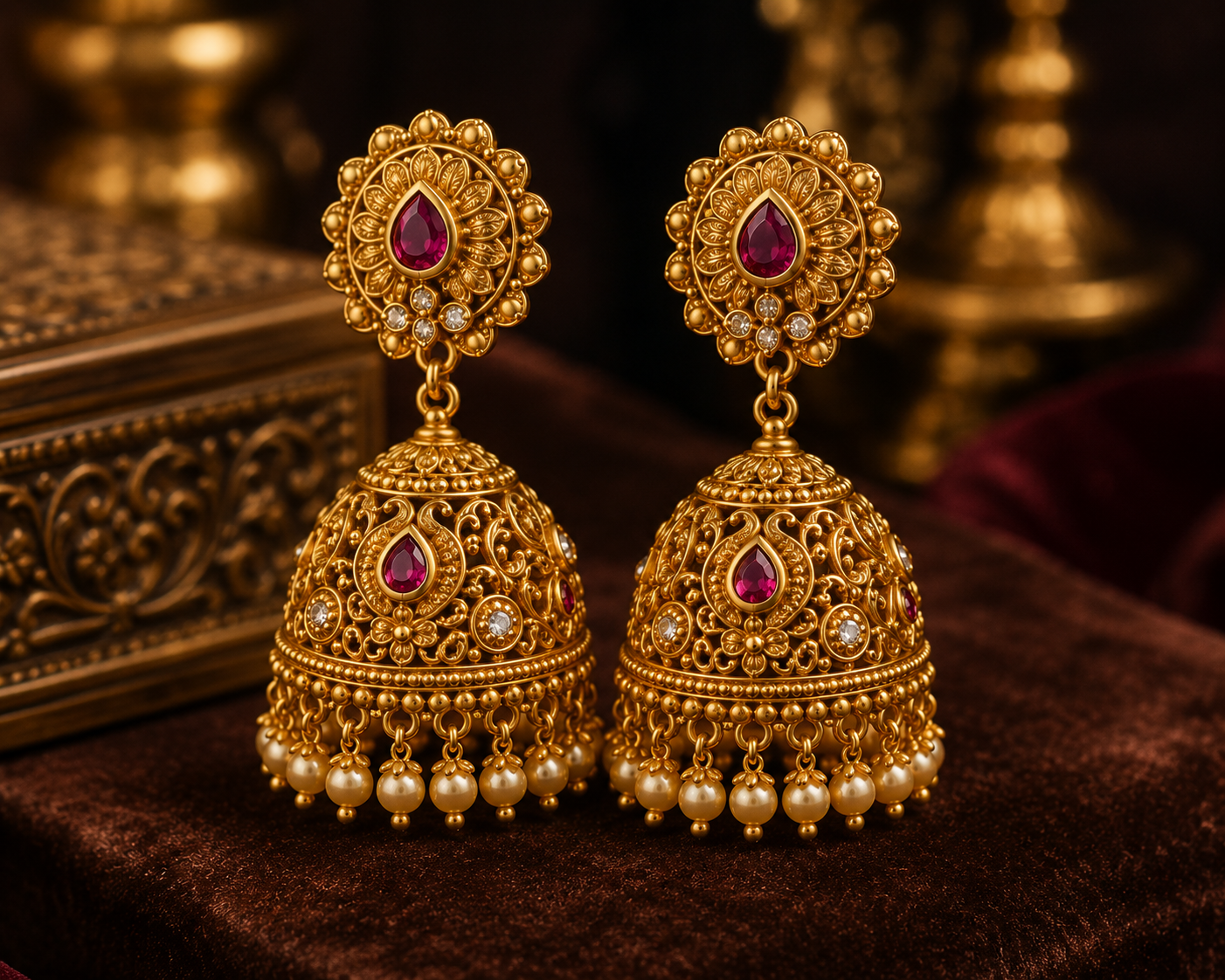 Gold Earrings